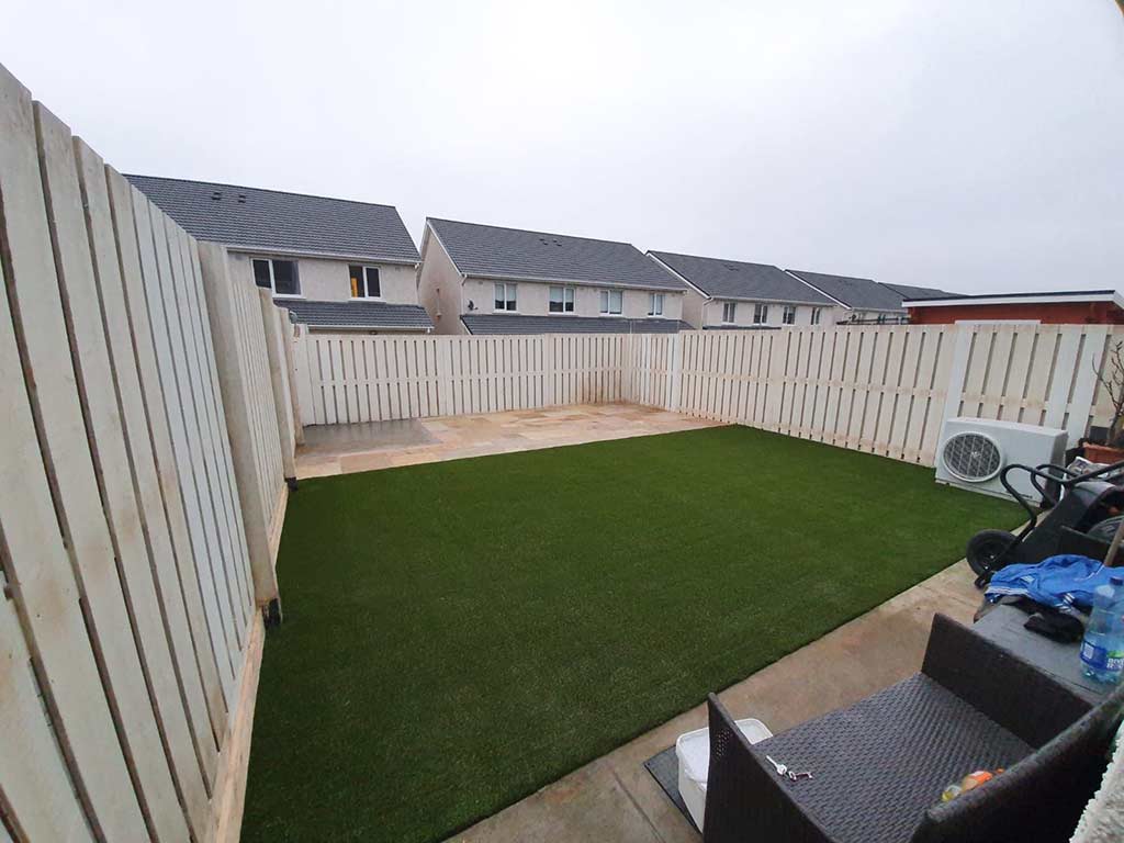 County Dublin Before & After Artificial Grass